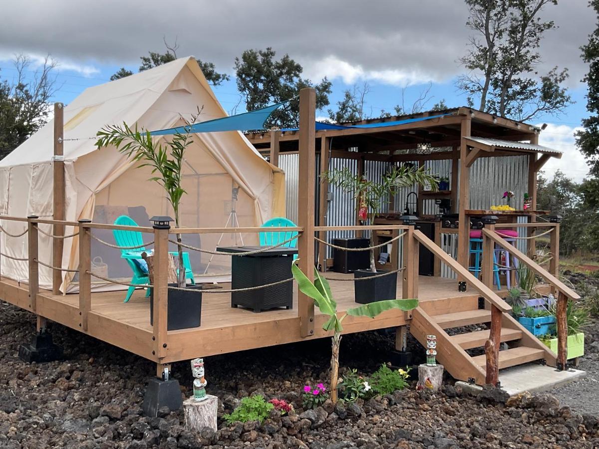Hawaiian Ocean View Tiki Cabana酒店 外观 照片