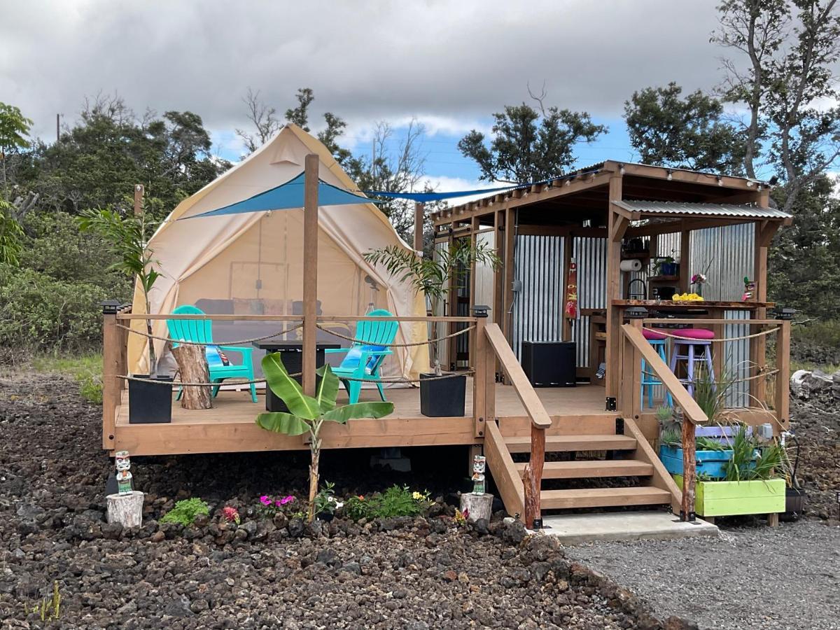 Hawaiian Ocean View Tiki Cabana酒店 外观 照片